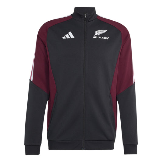 Adidas All Blacks Mens Training Jacket - Black/Maroon