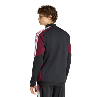 Adidas All Blacks Mens Training Jacket - Black/Maroon