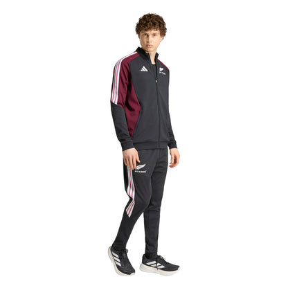 Adidas All Blacks Mens Training Jacket - Black/Maroon