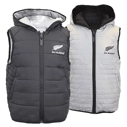 All Blacks Kids Reversible Puffa Vest