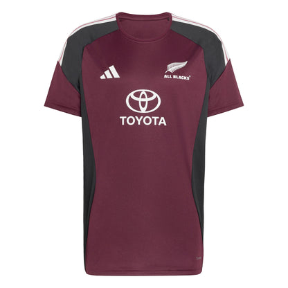 Adidas All Blacks Mens Performance T-Shirt - Maroon/Black