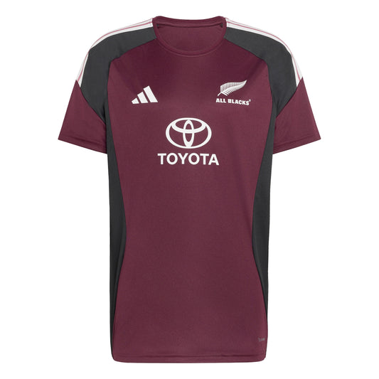 Adidas All Blacks Mens Performance T-Shirt - Maroon/Black