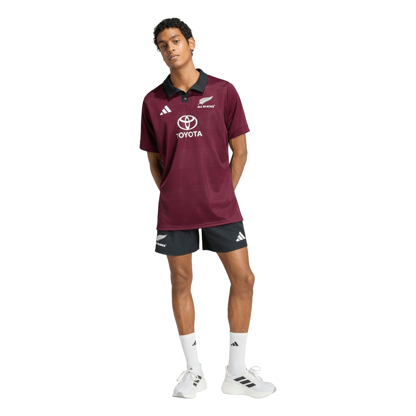 Adidas Mens All Blacks Training Jersey - Maroon