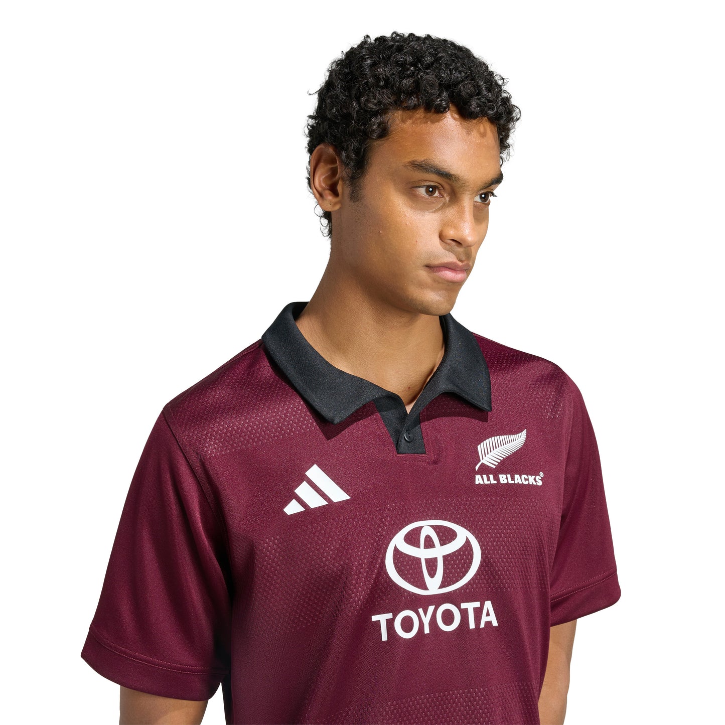 Adidas Mens All Blacks Training Jersey - Maroon