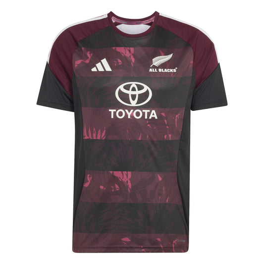 Adidas Mens All Blacks Performance Tee for South Africa Tour