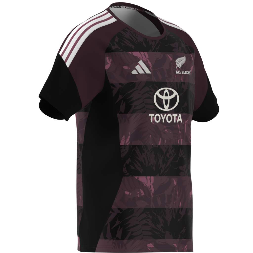 Adidas Mens All Blacks Performance Tee for South Africa Tour