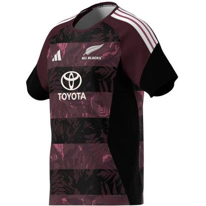 Adidas Mens All Blacks Performance Tee for South Africa Tour