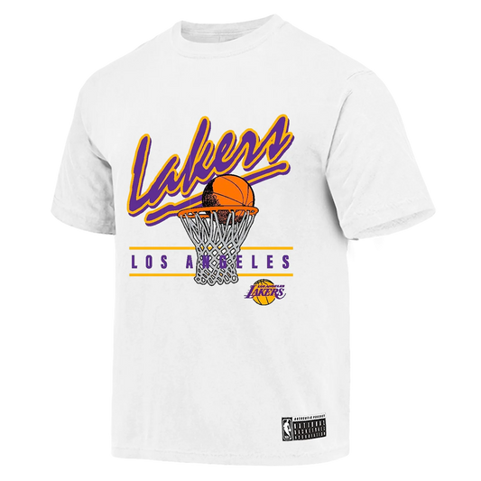 NBA Essentials LA Lakers Hamilton Vintage Tee - Vintage White