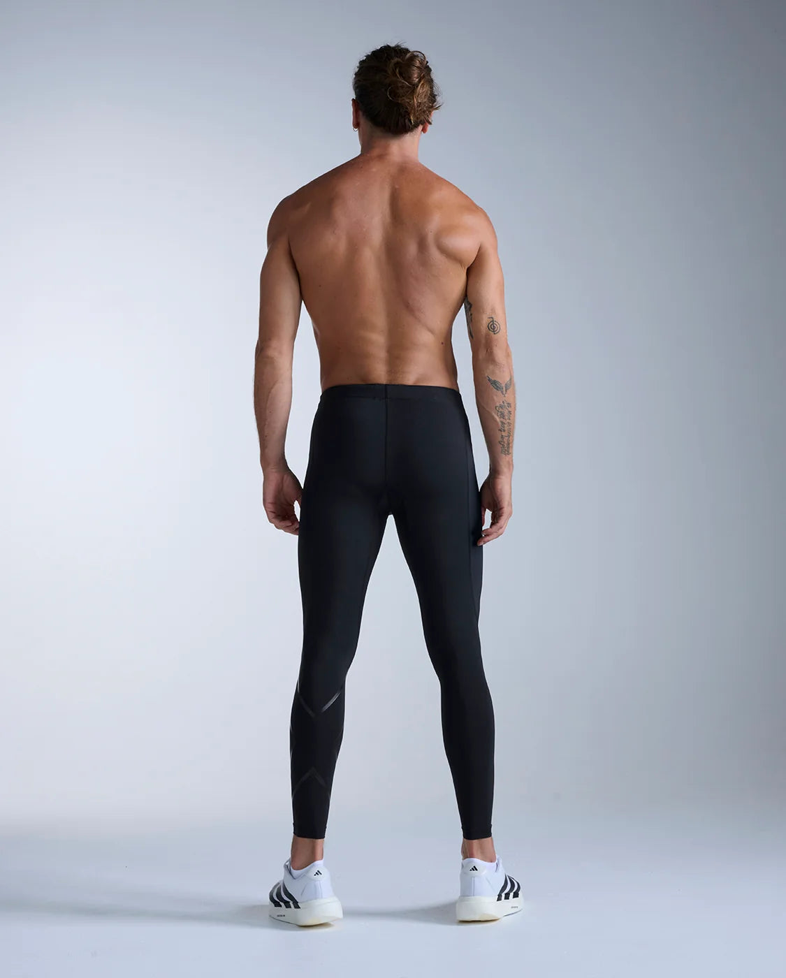 2XU Mens Core Compression Tights - Black/Black