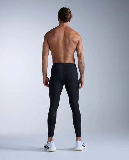 2XU Mens Core Compression Tights - Black/Black