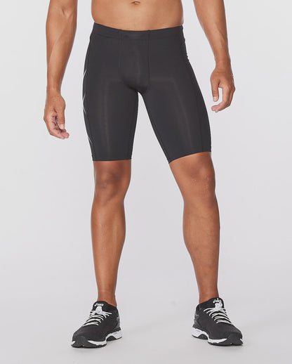 2XU Mens Core Compression Shorts - Black/Nero