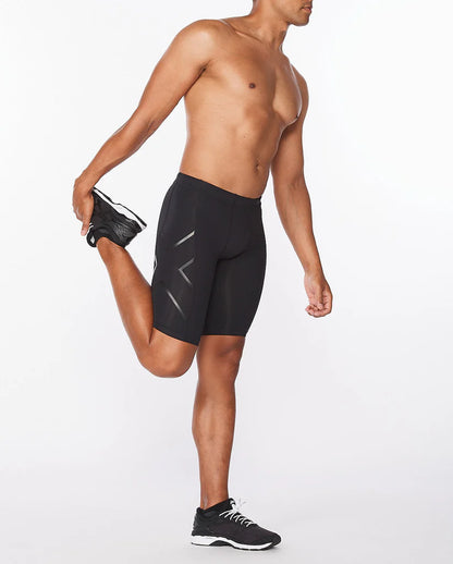 2XU Mens Core Compression Shorts - Black/Nero