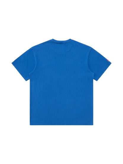 Majestic Athletic Cracked Puff Arch Tee - LA Dodgers