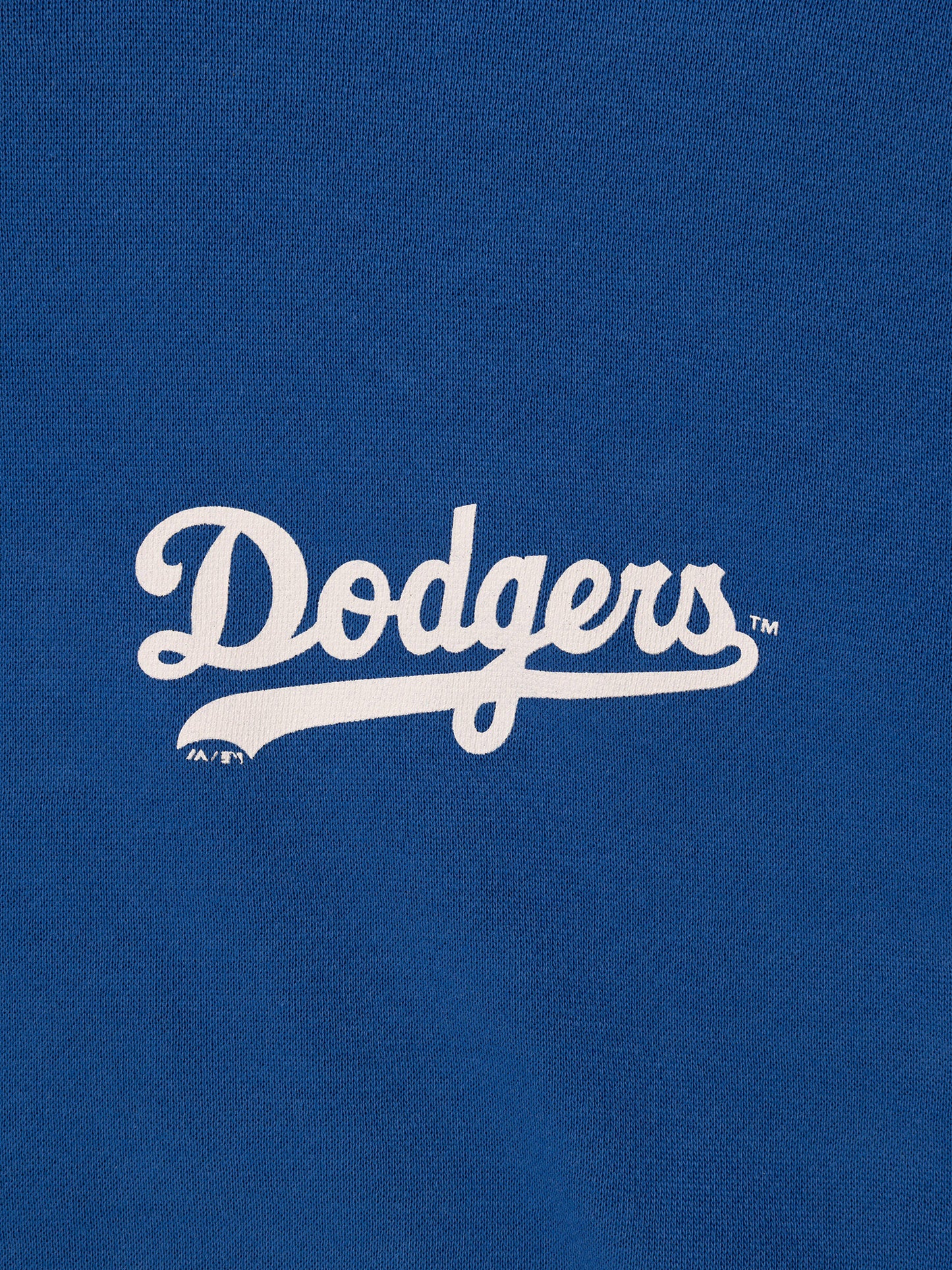 Majestic Athletic LA Dodgers CLSC Crest Fleece Hoody - Classic Blue