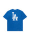 Majestic Athletic LA Dodgers Team Crest F & B Tee - Classic Blue