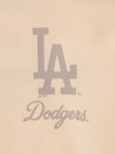 Majestic Athletic LA Dodgers Tonal Fleece Hoody - Sand Dollar Beige