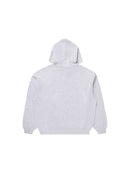 Majestic Athletic LA Dodgers Classic Wordmark Fleece Hoody - White Marle