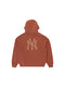 Majestic Athletic NY Yankees Tonal Fleece Hoody - Rustic Brown