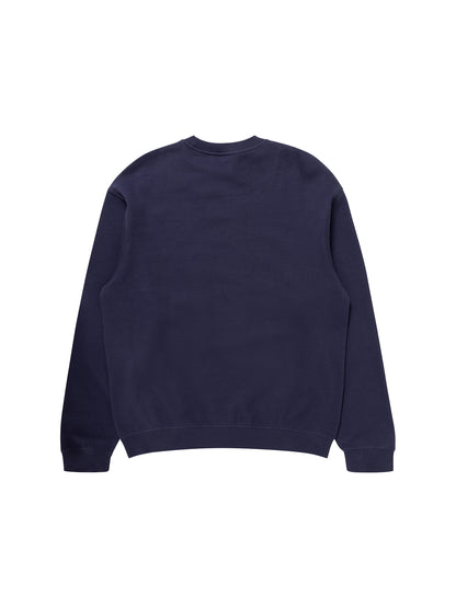 Majestic Athletic NY Yankees CLSC Crest Fleece Crew - True Navy