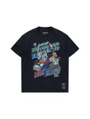 Mitchell & Ness NZ Warriors Mens Character Tee - Black