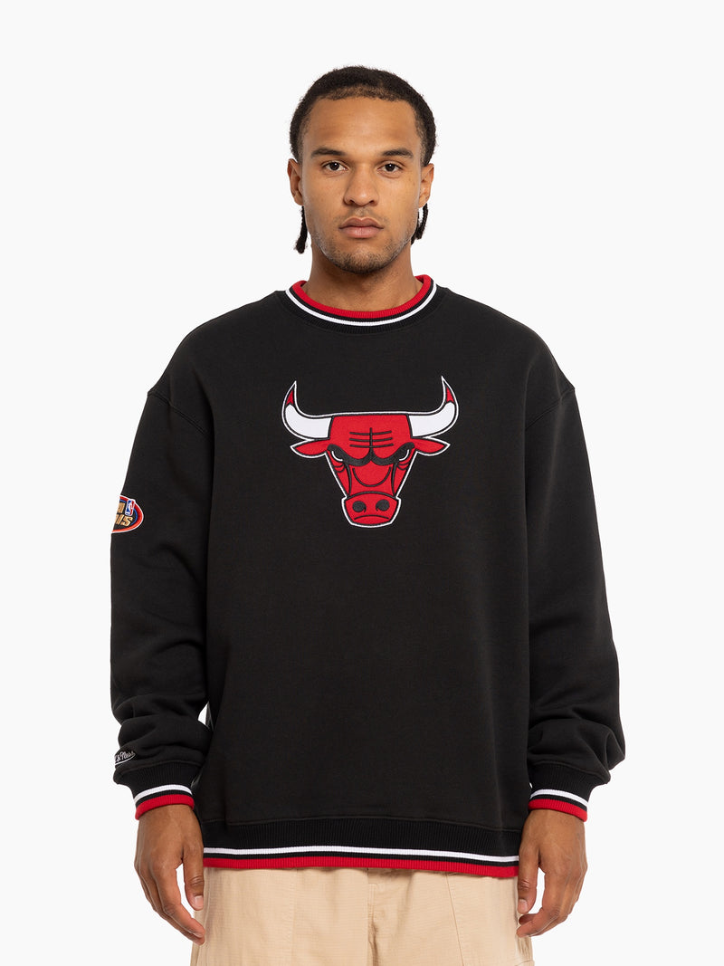 Mitchell & Ness Chicago Bulls Logo Crew