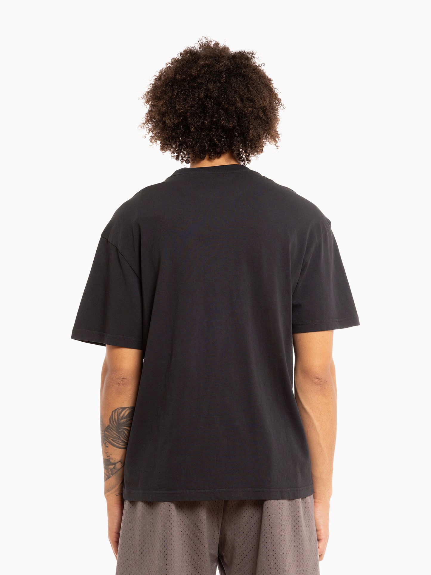 Mitchell & Ness Chicago Bulls Tri Logo Tee - Faded Black