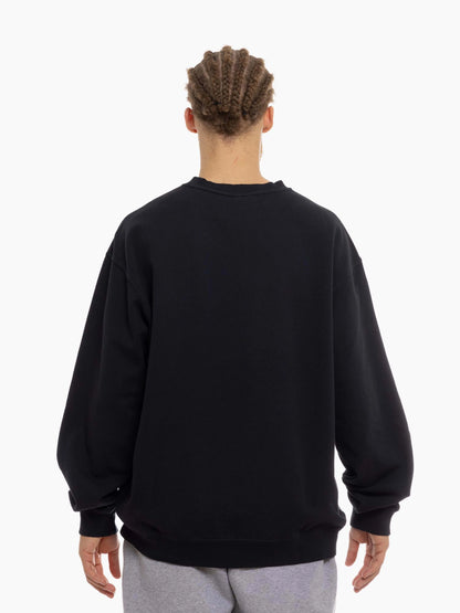 Mitchell & Ness Chicago Bulls Brush Off 2.0 Crew - Black