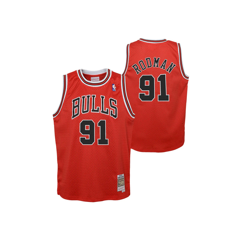 Mitchell & Ness Youth Chicago Bulls Jersey Wars Swingman - Dennis Rodman 1997-98 Road