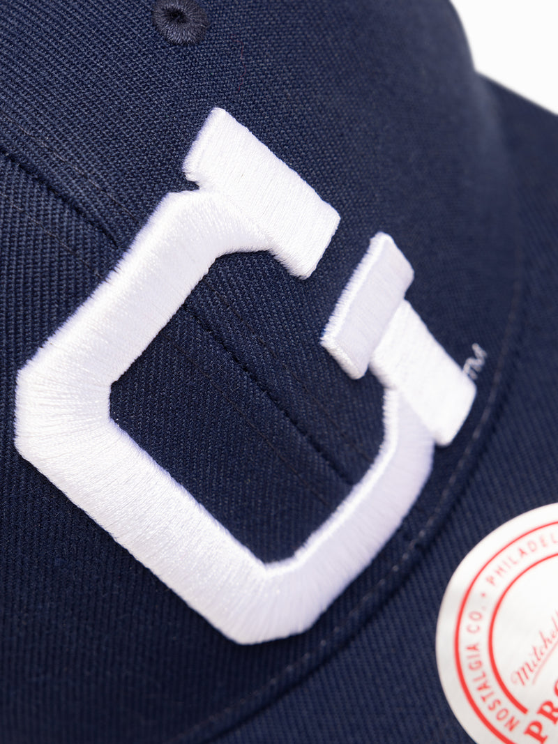 Mitchell & Ness G Logo Pro Crown Cap - Georgetown