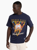 Mitchell & Ness Golden State Warriors Tri Logo Tee - Warriors Blue