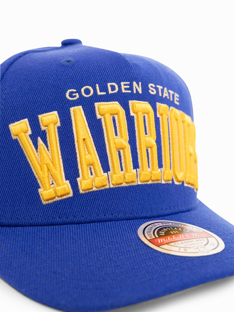 Mitchell & Ness NBA Team Colour Crown Hat - Golden State Warriors