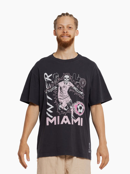 Mitchell & Ness Miami Flame Tee - Inter Miami