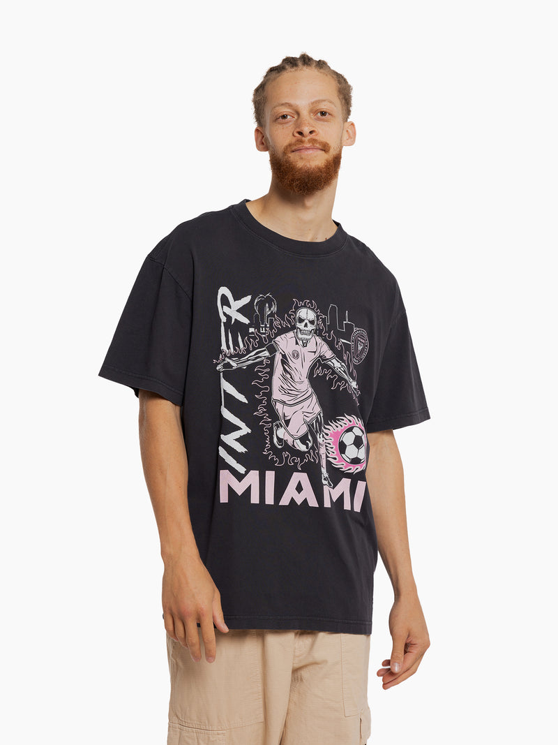 Mitchell & Ness Miami Flame Tee - Inter Miami