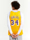 Mitchell and Ness LA Lakers Swingman Jersey - Shaquille O'Neal  96-97 Yellow