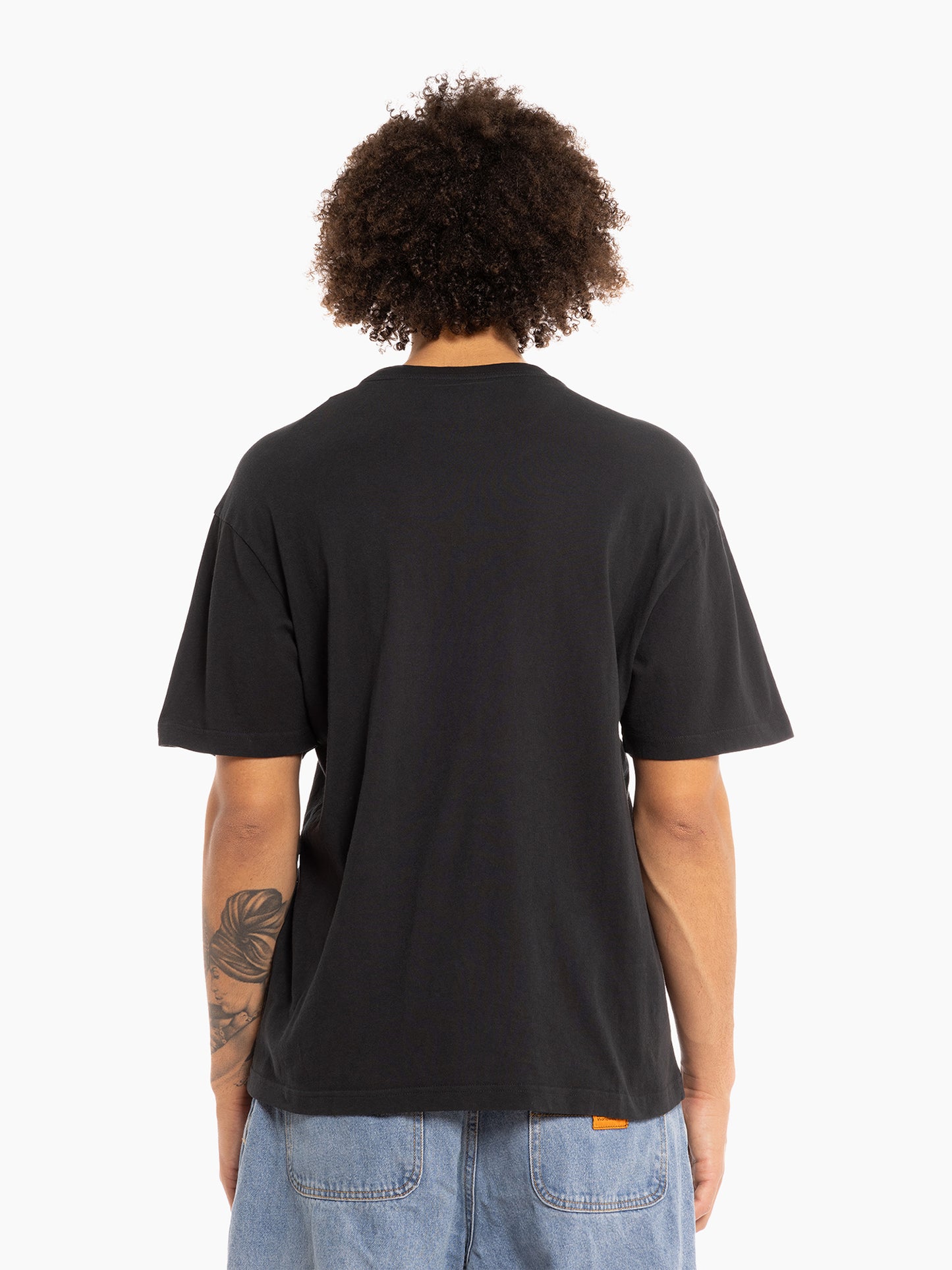 Mitchell & Ness LA Lakers Arch Tee - Faded Black