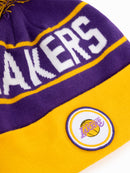 Mitchell & Ness NBA Team Pom Beanie - LA Lakers