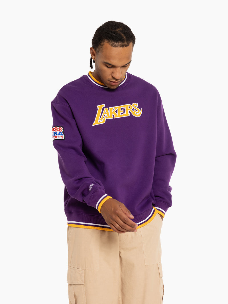 Mitchell & Ness LA Lakers Logo Crew