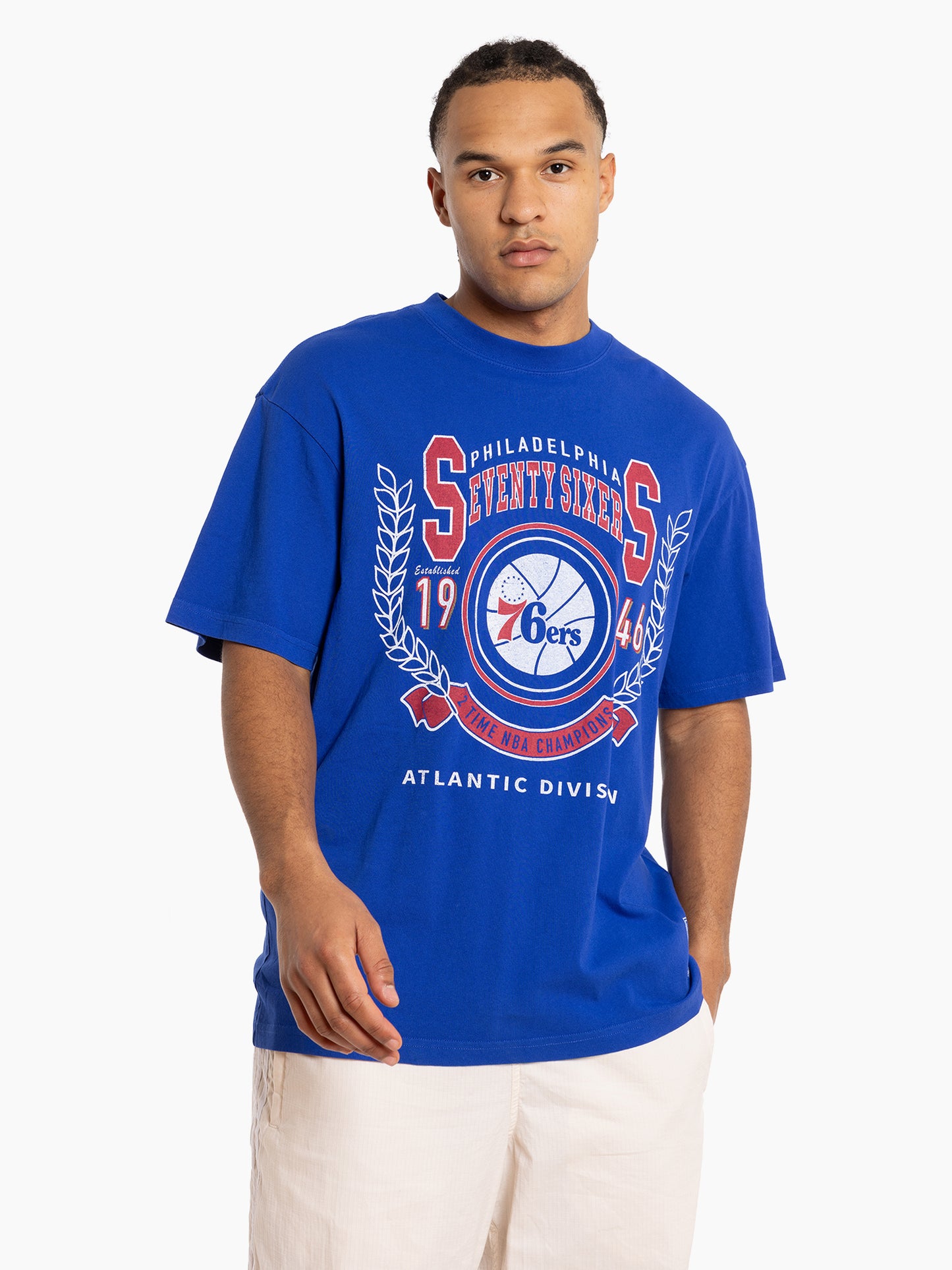 Mitchell & Ness Philadelphia 76ers - Faded Blue