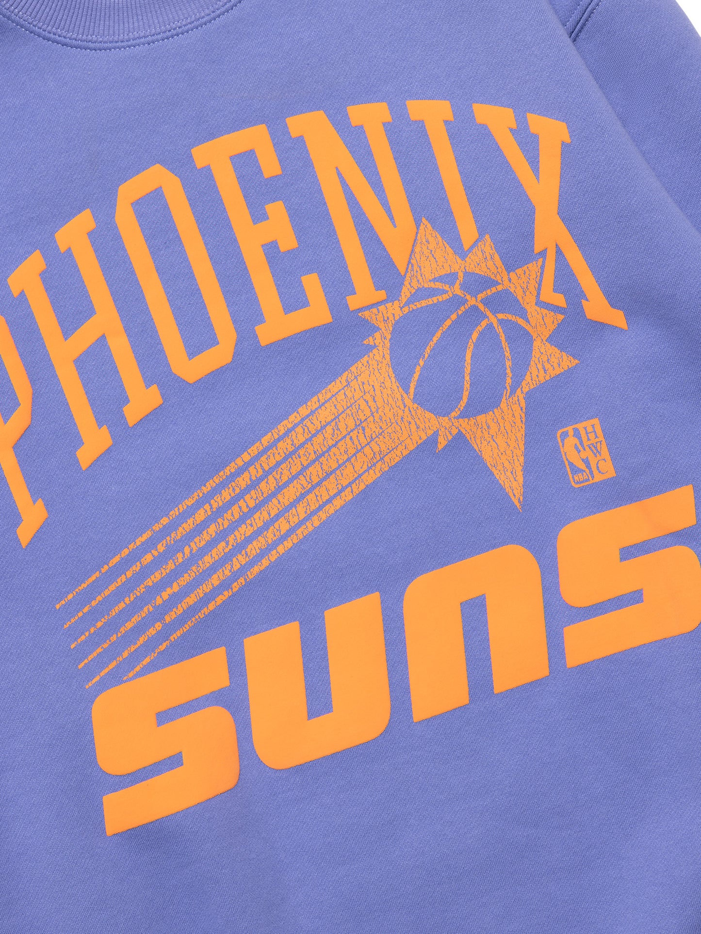 Mitchell & Ness Phoenix Suns Puff Logo Crew - Purple