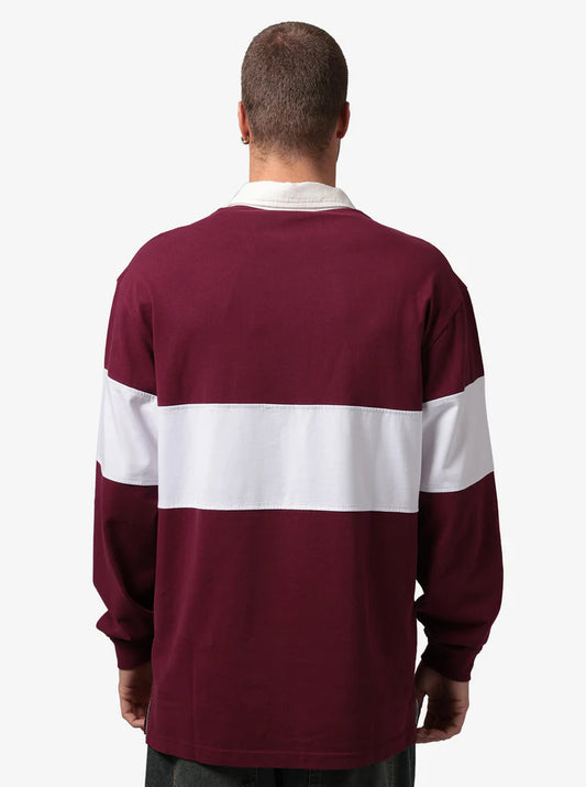 Mitchell & Ness Queensland Maroons Paneled Rugby Jersey