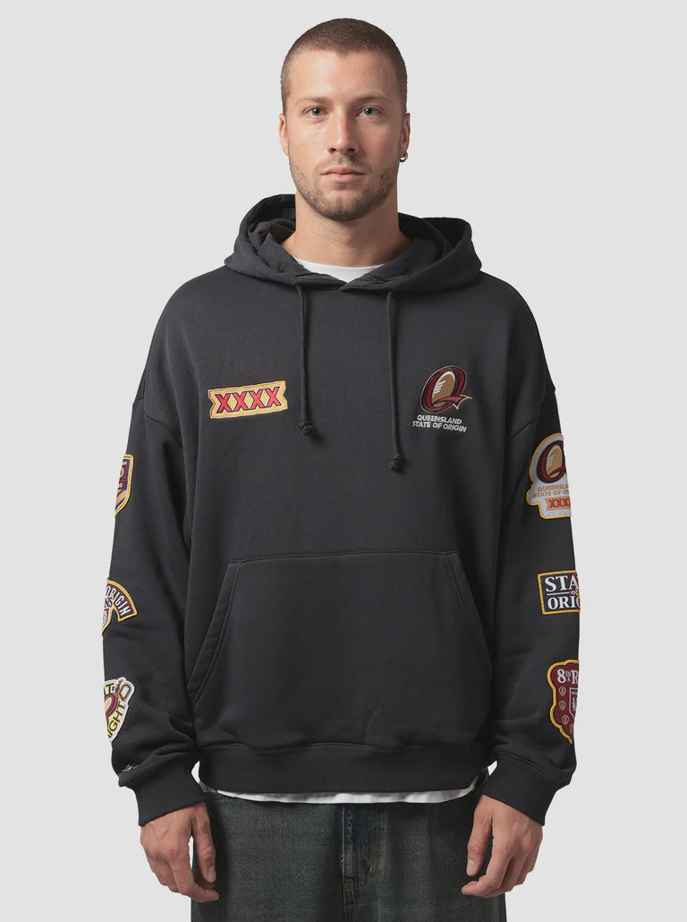 Mitchell & Ness Queensland Maroons Boxy Hoodie