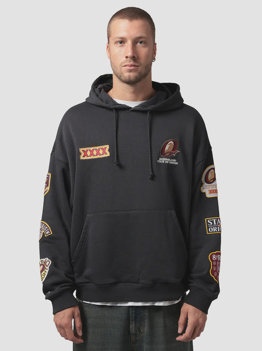 Mitchell & Ness Queensland Maroons Boxy Hoodie