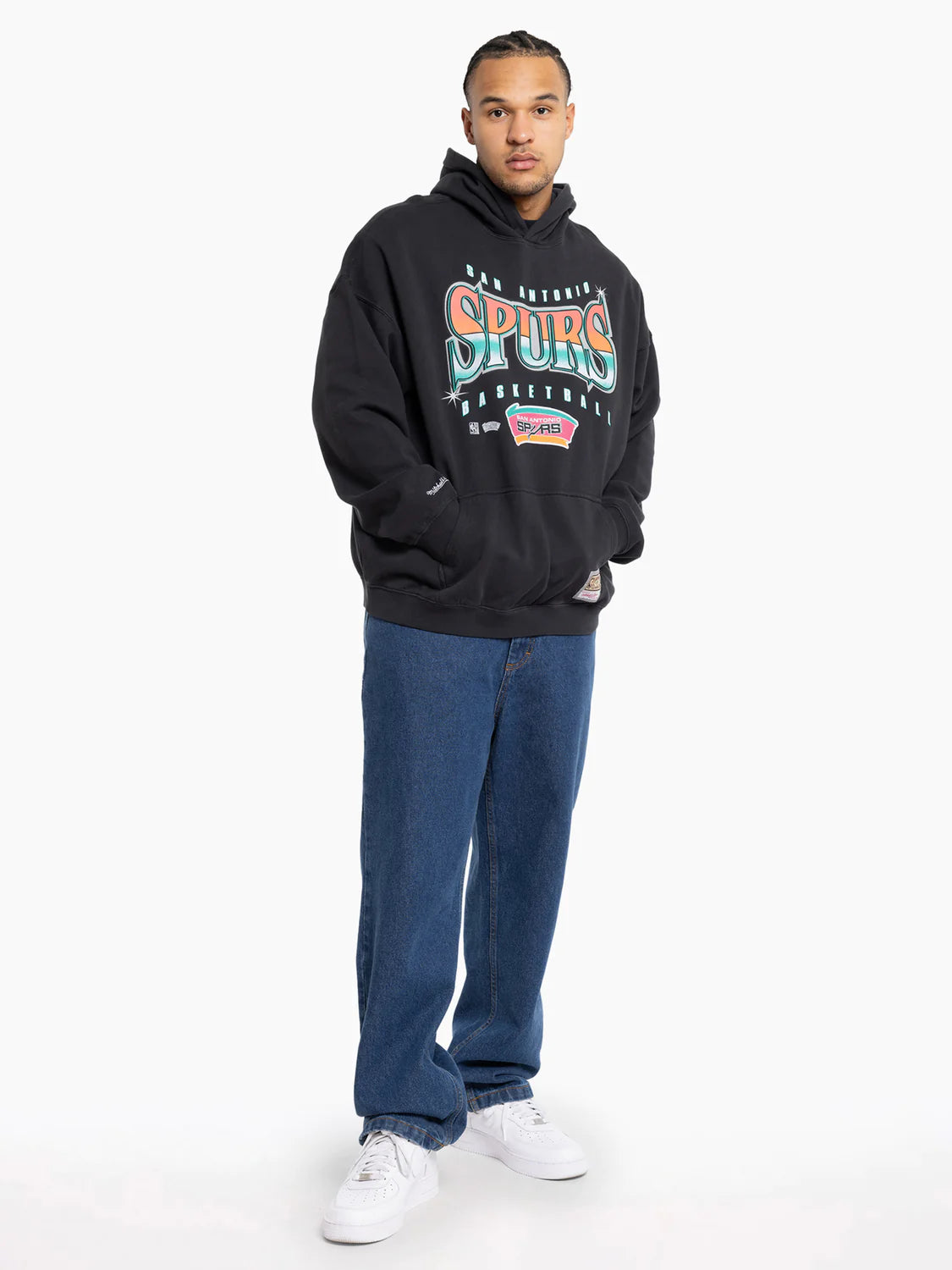 Mitchell & Ness Glow Up Hoodie - San Antonio Spurs