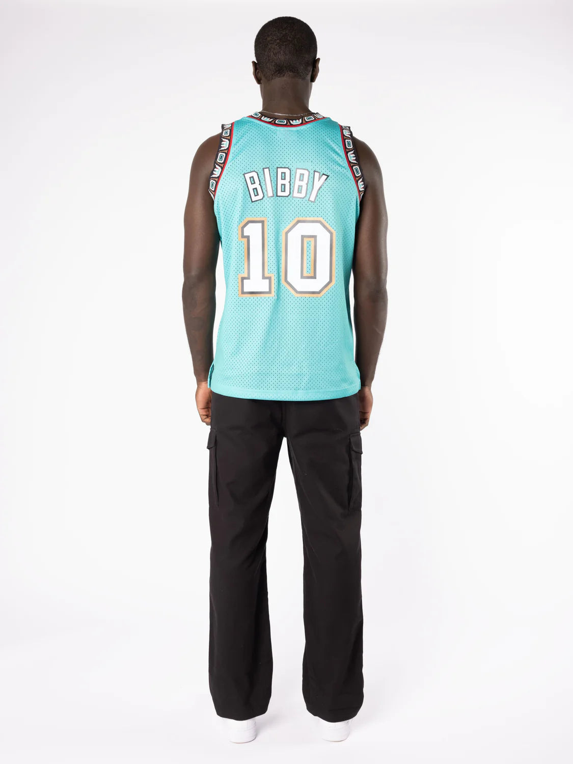 Mitchell & Ness Mike Bibby Vancouver Grizzlies 98-99 Road Swingman Jersey