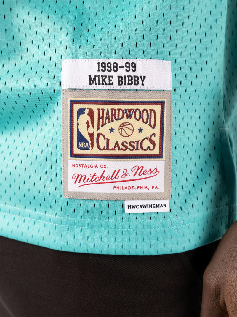 Mitchell & Ness Mike Bibby Vancouver Grizzlies 98-99 Road Swingman Jersey