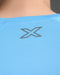 2XU Mens Aero Tee - Azure/Black Reflective