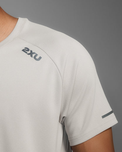 2XU Mens Aero Tee - Carbon