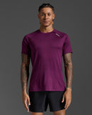 2XU Mens Motion Tee - Mercury/Carbon