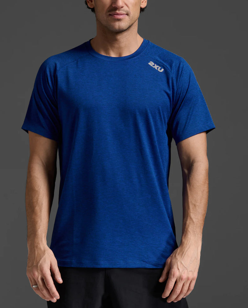 2XU Mens Motion Tee - Surf/Moon