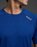 2XU Mens Motion Tee - Surf/Moon